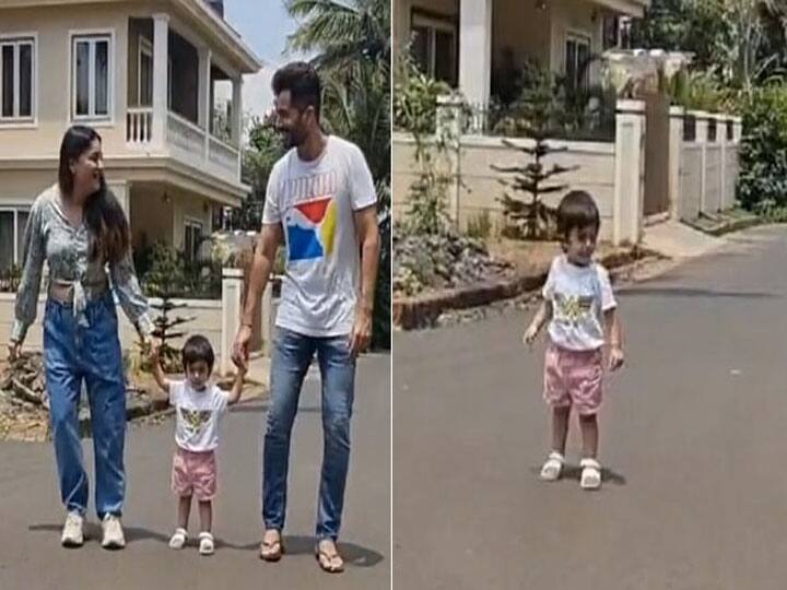 अपनी बेटी को मुंबई की सड़को अकेला छोड़कर क्यों भागे भानुशाली और माही विज, देखें मज़ेदार Video