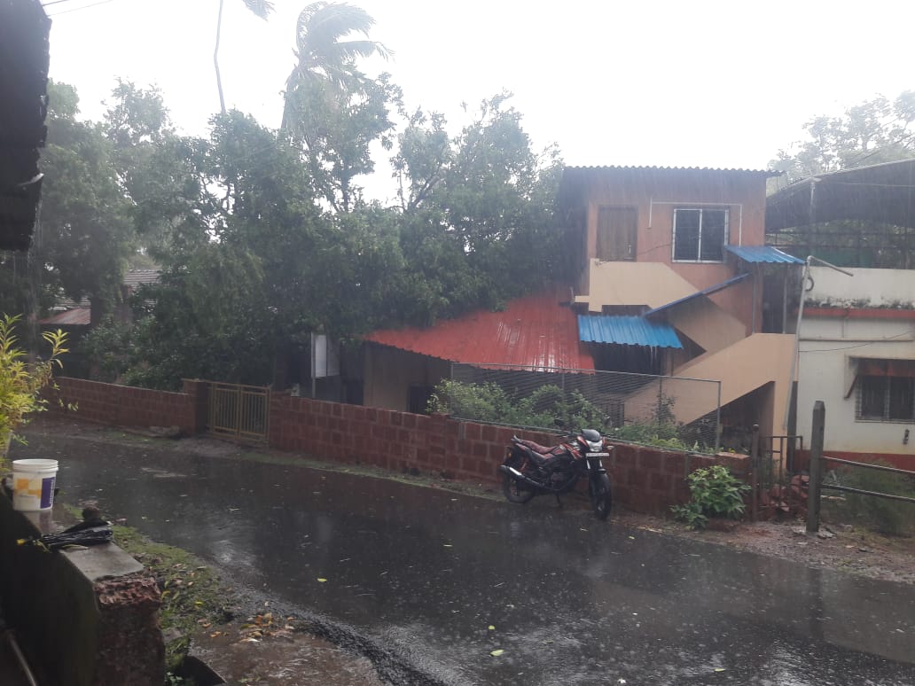 Maharashtra Cyclone Tauktae: तोक्ते चक्रीवादळाचे कोकणात रौद्ररुप; घरांची छप्परं उडाली, फळबागा जमीनदोस्त तर अनेक ठिकाणची बत्ती गुल