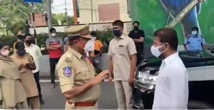 Hyderabad Police Stops Congress MP Revanth Reddy From Distributing Food To Needy