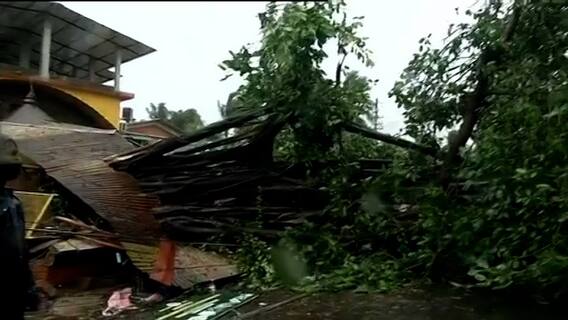 Cyclone Tauktae: ગોવામાં તબાહી શરૂ, ભારે પવન સાથે વરસાદ પડતા અનેક વૃક્ષો ધરાશાયી