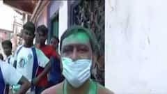 WB Strict Corona Guideline: রাজ্যে কার্যত লকডাউনের মধ্যেই তৃণমূলের বিজয় উৎসব