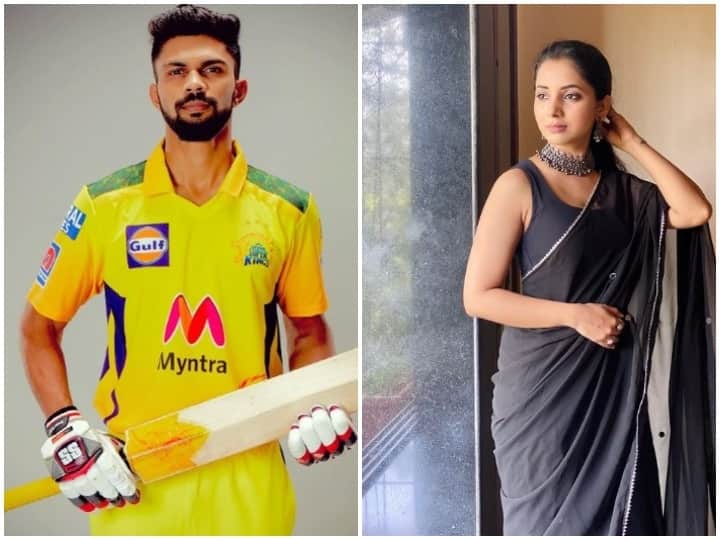 Marathi actress Sayali Sanjeev the rumoured girlfriend of CSK batsman Ruturaj Gaikwad एक्ट्रेस सयाली संग जुड़ा रुतुराज गायकवाड़ का नाम, CSK के बल्लेबाज ने दिया कुछ ऐसा रिएक्शन