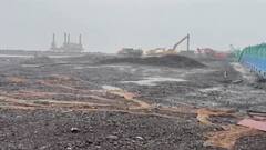 Cyclone Tauktae : मुंबईतील विकासकामांना तोक्ते चक्रीवादळाचा फटका ; कोस्टल रोडचं काम ठप्प