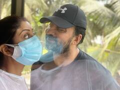 सब कुछ भूलकर कोरोना पॉजिटिव पति राज कुंद्रा के साथ रोमांटिक हुईं शिल्पा शेट्टी, बेहद वायरल हो रहा है ये अंदाज