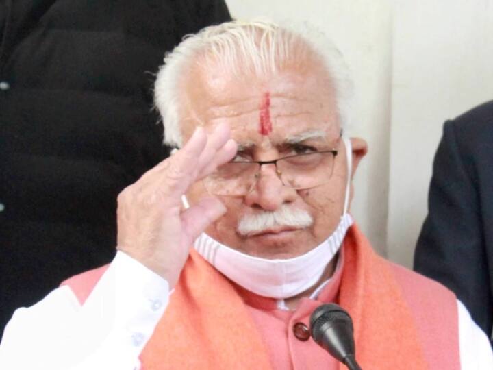 Haryana CM Khatar's Comment 'Pick Up Sticks, Don't Fear Jail ' At BJP Morcha Gets Congress Rallied Haryana CM Khatar's Comment 'Pick Up Sticks, Don't Fear Jail ' At BJP Morcha Gets Congress Rallied