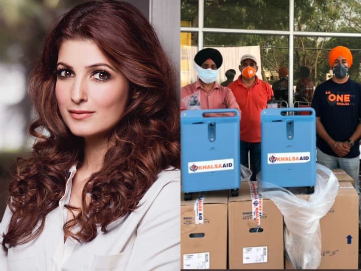 Twinkle khanna has sent oxygen concentrators to Delhi and Punjab Twinkle khanna ने दिल्ली और पंजाब भेजे ऑक्सीजन कंसंट्रेटर्स, ट्वीट के जरिए दी जानकारी