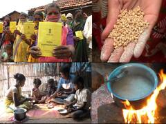 Corona Lockdown : कोरोनानं नंतर आधी भुकेनं मरू; शहापुरातील कुंडन गावातील गावकऱ्यांची आर्त हाक