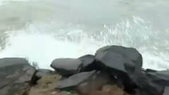 વેરાવળમાં દરિયો બન્યો ગાંડોતુર