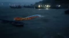 TAUKTAE चा तडाखा, चक्रीवादळामुळे घरांचं मोठं नुकसान, वादळात घरांची कौलं, पत्रे उडाले