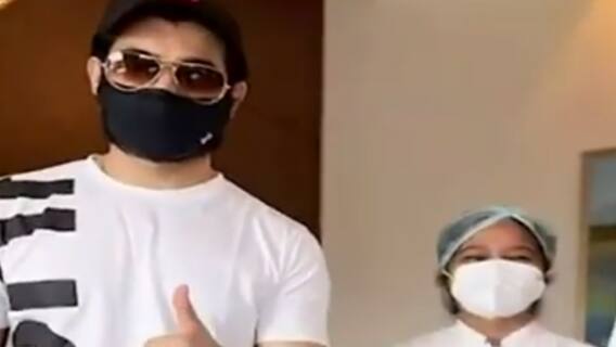 Actor Sharad Malhotra shares picture after getting vaccinated