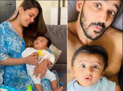 ਬੇਟੇ ਆਰਵ ਨਾਲ ਖੂਬ ਸਮਾਂ ਬਿਤਾਉਂਦੇ ਅਨੀਤਾ ਹਸਨੰਦਾਨੀ ਤੇ ਰੋਹਿਤ ਰੈੱਡੀ, ਇੱਥੇ ਦੇਖੋ Adorable ਤਸਵੀਰਾਂ