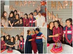 IN PICS: Neha Kakkar Celebrates Her Mom-Dad’s Wedding Anniversary With Family At Their Patiala Home