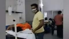 जमीन पर कोरोना मरीजों का इलाज, गोवा के सरकारी अस्पताल का हाल देखिए