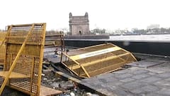 Cyclone Tauktae : 'तोक्ते' चक्रीवादळानंतरची मुंबई ; गेट वे ऑफ इंडियाचं आजचं चित्र