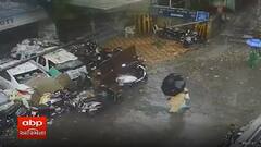 Cyclone Tauktae: મુંબઇમાં વિશાળ ઝાડ નીચે કચડાતા સહેજમાં બચી મહિલા, જુઓ CCTV