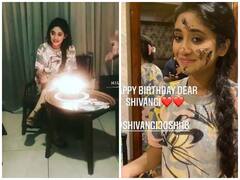 Shivangi Joshi ने सीरियल Yeh Rishta Kya Kehlata Hai के सेट पर सेलिब्रेट किया बर्थडे, देखें तस्वीरें