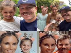 ''எங்கள் வீட்டில் எல்லா நாளும் கார்த்திகை...'' : குடும்பத்துடன் டேவிட் வார்னர் - புகைப்படங்கள்!