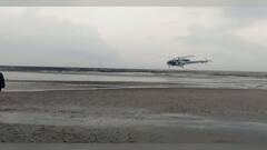 Cyclone Tauktae : पालघरच्या वडराई समुद्रात जहाज खडकात अडकलं, रेस्क्यू ऑपरेशन अजूनही सुरु