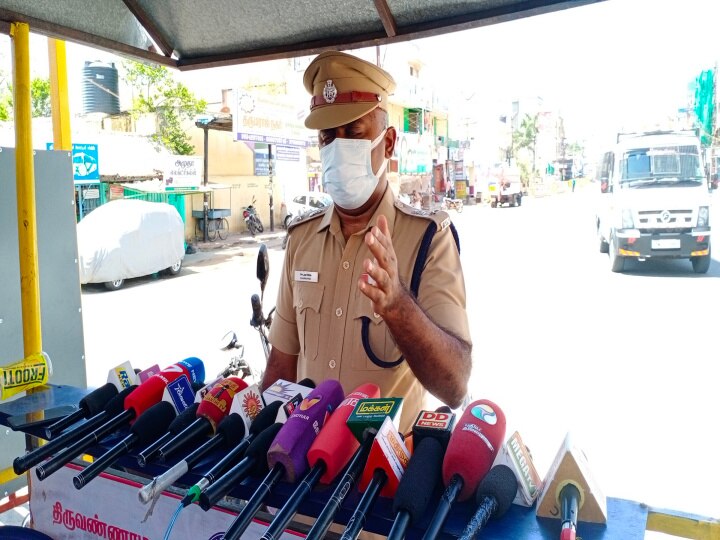 திருவண்ணாமலை மாவட்டம் முழுவதும் 42 சோதனை சாவடிகள் அமைப்பு