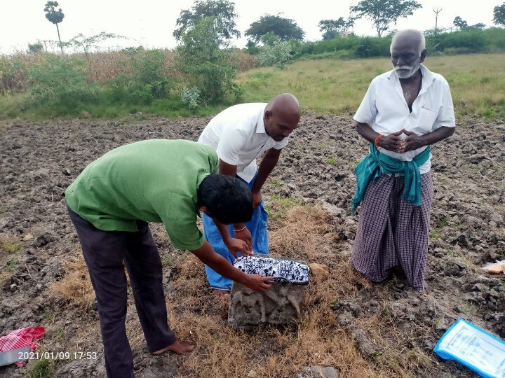 மாலைக்கோவிலாய் கொண்டாடும் மக்கள்: 400 ஆண்டுகள் பழமையான வில் வீரனின் நடுகல் கண்டுபிடிப்பு!