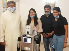 बिहार की बेटी ने किया रोबोट का आविष्कार, कोरोना से जंग लड़ने में मिलेगी मदद; जानें इसकी खूबियां