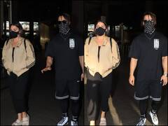 PICS: Asim Riaz & Himanshi Khurana Return To Mumbai After Celebrating Eid With His Family Members