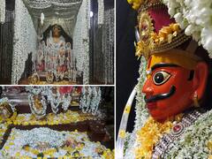 PHOTO | जेजुरीचा खंडेरायाला मोगऱ्याच्या फुलांची आरास