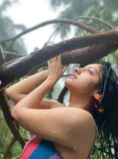 ਖੂਬਸੂਰਤ ਅਦਾਕਾਰਾ ਨੇ ਲਾਇਆ ਤੂਫਾਨ ਨਾਲ 'ਮੱਥਾ', ਇਸ ਤਰ੍ਹਾਂ ਕੀਤੀ ਮਸਤੀ