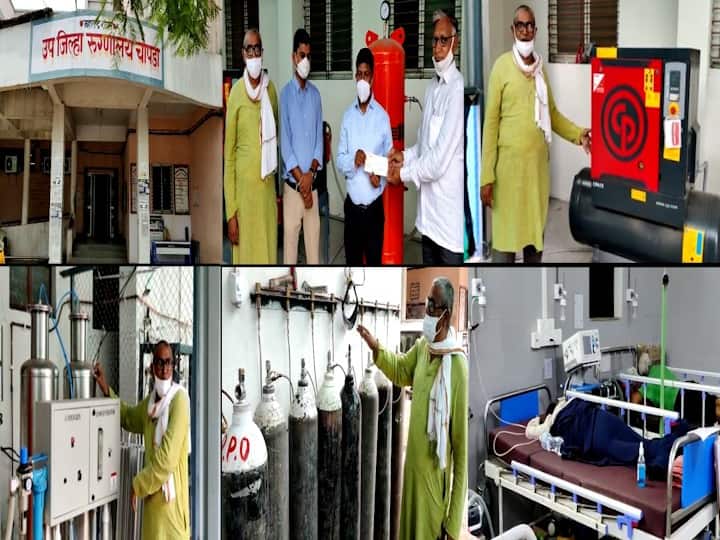 Coronavirus Establishment of Oxygen Plant in Chopda taluka of Jalgaon through public participation 'गाव करी ते, राव काय करी'; जळगावातील चोपडा तालुक्यात लोक सहभागातून ऑक्सिजन प्लांटची उभारणी