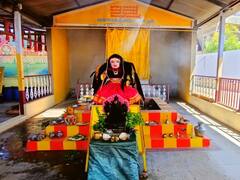 கோவையில் கொரோனா தேவி சிலை; 48 நாள் மகா யாகத்துடன் பிரதிஷ்டை