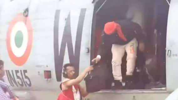 Indian Navy conducts rescue operation in the middle of Cyclone Tauktae | Namaste Bharat (19 May 2021)