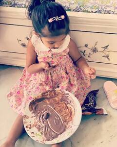 Neha Dhupia's Daughter Birthday: মেহরের প্রিয় চকোলেট কেক, মেয়ের জন্মদিন পালন নেহার