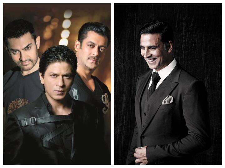 when akshay kumar talk about salman khan shahrukh khan and aamir khan in his interview Akshay Kumar से पूछा गया था सवाल, स्टारडम की रेस में Salman, SRK और Aamir में से कौन रहेगा आगे, दिया मज़ेदार जवाब