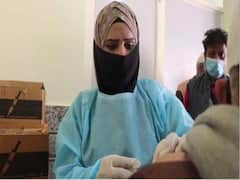 पुलवामा: स्वास्थ्यकर्मी नुसरत आरा ने कायम की मिसाल, 5 हजार से अधिक लोगों को लगाया कोरोना वैक्सीन