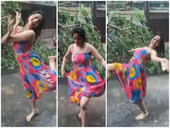 Video : चक्रीवादळामुळं उन्मळून पडलेल्या वृक्षासमोर नृत्य करणाऱ्या लोकप्रिय अभिनेत्रीला नेटकऱ्यांनी झापलं