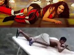 भरे तूफान में पानी में लेटकर शख्स ने किया नोरा फतेही के 'हाय गर्मी' पर डांस, खूब वायरल हो रहा है वीडियो