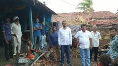 તૌક્તેએ મચાવેલી તબાહીનો ચિતાર મેળવવા બુલેટ પાછળ બેસીને પહોંચ્યા વિપક્ષ નેતા પરેશ ધાનાણી, જુઓ તસવીરો