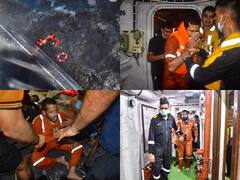 IN PICS | Rescue Operation Conducted By Indian Navy Ships On Wednesday; 38 Still Reported Missing