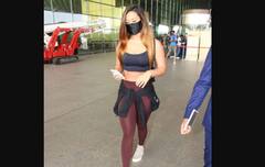 ਏਅਰਪੋਰਟ 'ਤੇ ਦਿਖੀ ਟਾਈਗਰ ਸ਼੍ਰੌਫ ਦੀ ਭੈਣ ਕ੍ਰਿਸ਼ਨਾ ਸ਼੍ਰੌਫ, ਫਿੱਟਨੈੱਸ ਦੇਖ ਕੇ ਹਰ ਕੋਈ ਹੈਰਾਨ 