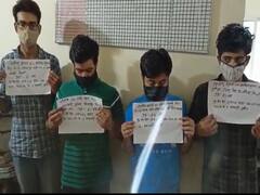 नोएडा: ऑक्सीजन सिलेंडर व दवाइयों की कालाबाजारी करने वाले 4 आरोपी गिरफ्तार, केस दर्ज