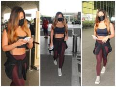 एयरपोर्ट पर दिखीं टाइगर श्रॉफ की बहन Krishna Shroff, फिटनेस ऐसी कि देखने वाले शॉक्ड रह गए