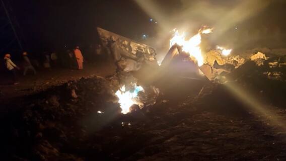 MiG-21 Aircraft Crashed : MiG-21 लढाऊ विमान कोसळलं; स्क्वॉड्रन लीडरचा मृत्यू