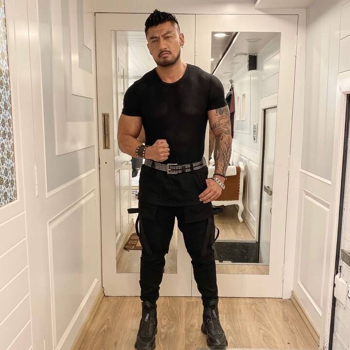 Sangay Tsheltrim garnered a lot of attention in the movie and fans have been eagerly waiting to know more about him. The actor was an ex-military, bodybuilder, real-estate businessman and now he is an actor. (Image courtesy - @sangaytsheltrim/Instagram)