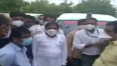 MP: खंडवा में एंबुलेंस का उद्घाटन करने आए कैबिनेट मंत्री स्वास्थ्य अधिकारियों पर भड़के