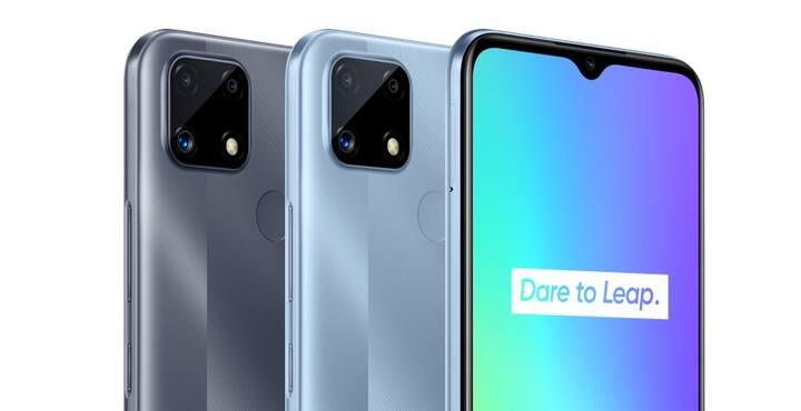 Realme C25-  Realme C25 સ્માર્ટફોનમાં 6.5 ઇંચની ફૂલ એચડી પ્લસ ડિસ્પ્લે અને MediaTek Helio G70 પ્રૉસેસર આપવામાં આવ્યા છે. આ ફોનમાં ત્રિપલ કેમેરા સેટઅપ આપવામાં આવ્યો છે, જેમાં 48MPનો પ્રાઇમરી કેમેરો, 2MPનો મોનોક્રોમ લેન્સ અને 2MPનો મેક્રો શૂટર છે. સેલ્ફી માટે 8MPનો કેમેરો આપવામાં આવ્યો છે. આ ફોનમાં 6,000mAhની દમદાર બેટરી આપવામા આવી છે. આ ફોનને તમે 9,999 રૂપિયામાં ખરીદી શકો છો.