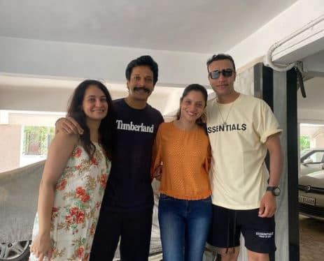 TV actress Anikta Lokhande and beau Vicky Jain on Friday celebrated birthday of her ‘Pavitra Rishta’ co-star and best friend of her ex-boyfriend Sushant Singh Rajput.[pic credit: Instagram/Ankita Lokhande]