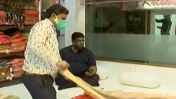 23 દિવસ બાદ ટેક્સટાઈલ માર્કેટ ધમધમ્યું,વેપારીઓના ચહેરા પર આવી રોનક,જુઓ વીડિયો