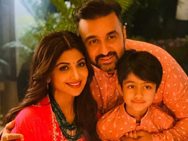 Shilpa Shetty And Raj Kundra Celebrate Son Viaan 9th Birthday With Unseen Videos Introduces New Family Member Truffle