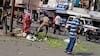 Nagpur Police : कारवाईच्या नावाखाली पोलिसांची दादागिरी! भाजीपाला रस्त्यावर उधळला, व्हिडीओ व्हायरल
