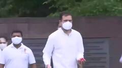 पिता राजीव गांधी की पुण्यतिथि पर राहुल गांधी ने दी श्रद्धांजलि